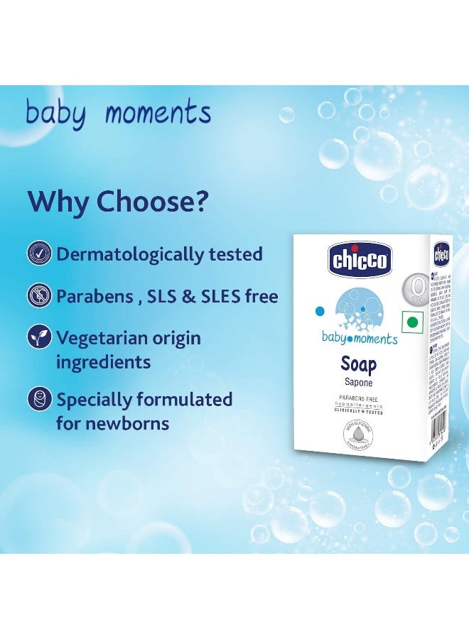 Chicco Baby Moments Soap, 75g - Image 5