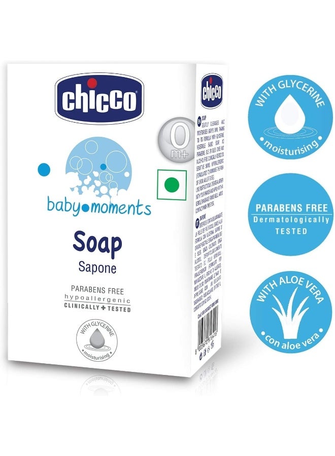 Chicco Baby Moments Soap, 75g - Image 2