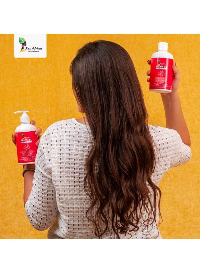 Raw African Argan Oil Shampoo For Dry Hair - 500 ML