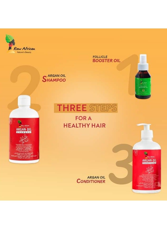 Raw African Argan Oil Shampoo For Dry Hair - 500 ML