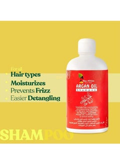 Raw African Raw African Argan Oil Shampoo For Dry Hair - 500 ML  - Image 4