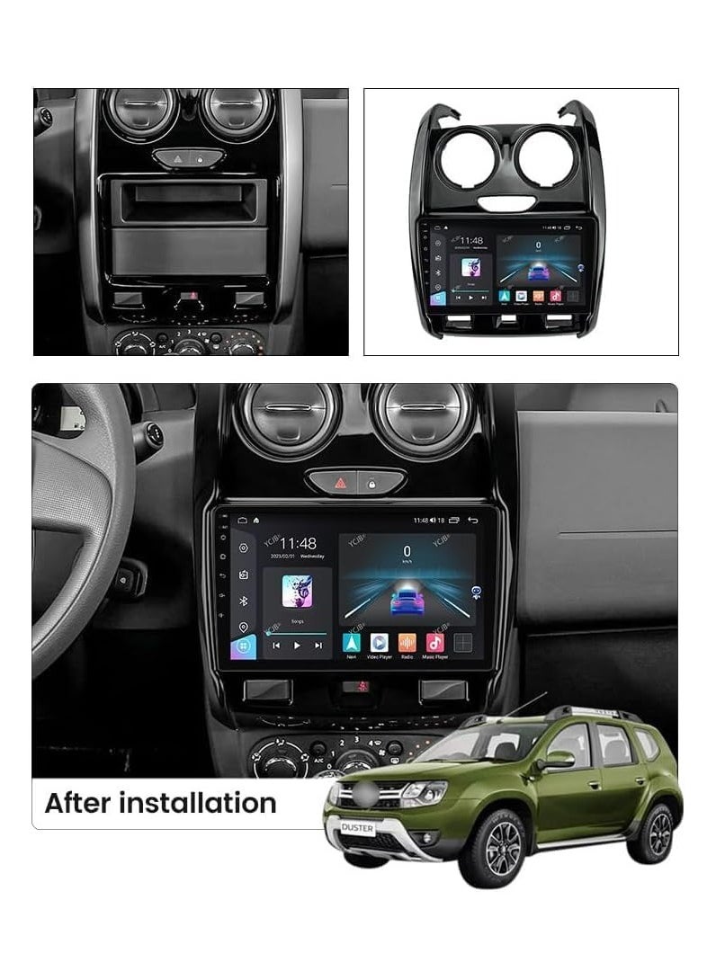 SHEZA STAR Android Car Stereo for Renault Duster 2015-2020 1GB RAM 32GB ROM 9 Inch Support MirrorLink WiFi BT, 2.5D IPS Touch Screen with Backup Camera Included  - Image 2