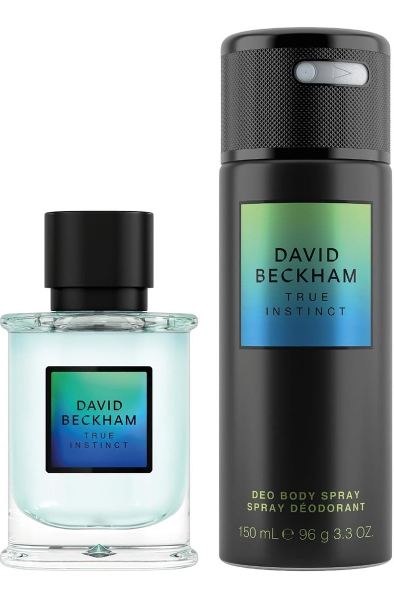 DAVID BECKHAM True Instinct Gift Set EDP 50ml & Deodorant 150ml - Image 2