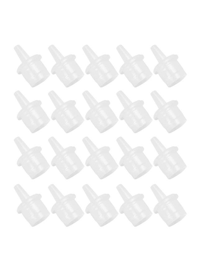 klarako 20pcs Eyelash Extension Glue Nozzle, Eyelash Glue Bottle Caps False Eyelash Grafting Adhesive Glue Bottle Plug Lash Bottle Tips for Beauty Salon Use - Image 1