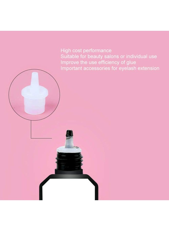 klarako 20pcs Eyelash Extension Glue Nozzle, Eyelash Glue Bottle Caps False Eyelash Grafting Adhesive Glue Bottle Plug Lash Bottle Tips for Beauty Salon Use - Image 5