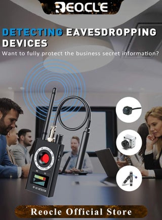 Hidden Camera Detectors Camera Detector Bug and Hidden Camera Detector RF Wireless Signal Scanner for Home & Office & Travel - view 2