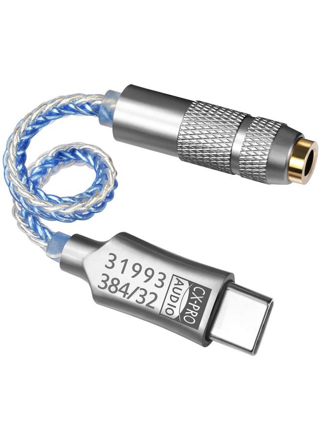 Girftu محول USB C إلى 3.5 مم CX31993 سماعات أذن CX-PRO DAC مضخم صوت مع مخرج 3.5 مم متوافق مع هاتف iPhone 15 Pro Max Plus، Galaxy S23 Ultra، Pixel 7 iPad Android Windows - Image 5