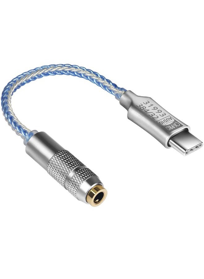 Girftu محول USB C إلى 3.5 مم CX31993 سماعات أذن CX-PRO DAC مضخم صوت مع مخرج 3.5 مم متوافق مع هاتف iPhone 15 Pro Max Plus، Galaxy S23 Ultra، Pixel 7 iPad Android Windows - Image 1