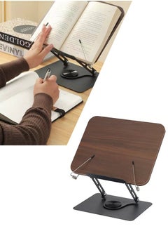 Generic Desk Book Stand for Reading,Book Holder With Card Slot Box Fixing Clip,Ergonomic Quran Stand,for Documents, Sheet Music, Magazines,Textbook, Cookbooks,Tablet  - Image 1