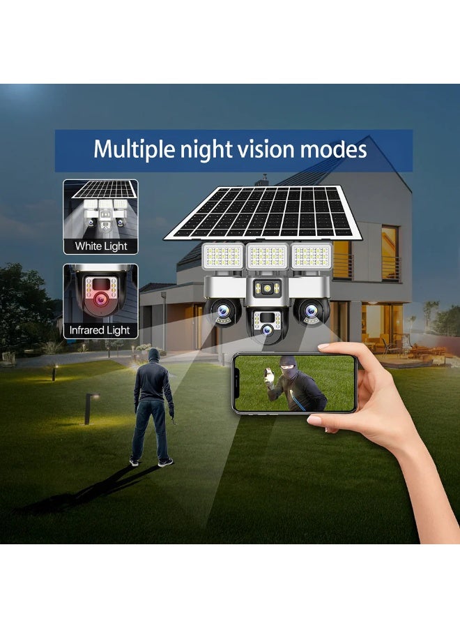 PROLAB SOLAR 4G LTE TRIPLE LENS CAMERA SIMCARD SUPPORT NIGHT COLOR VISION - Image 4