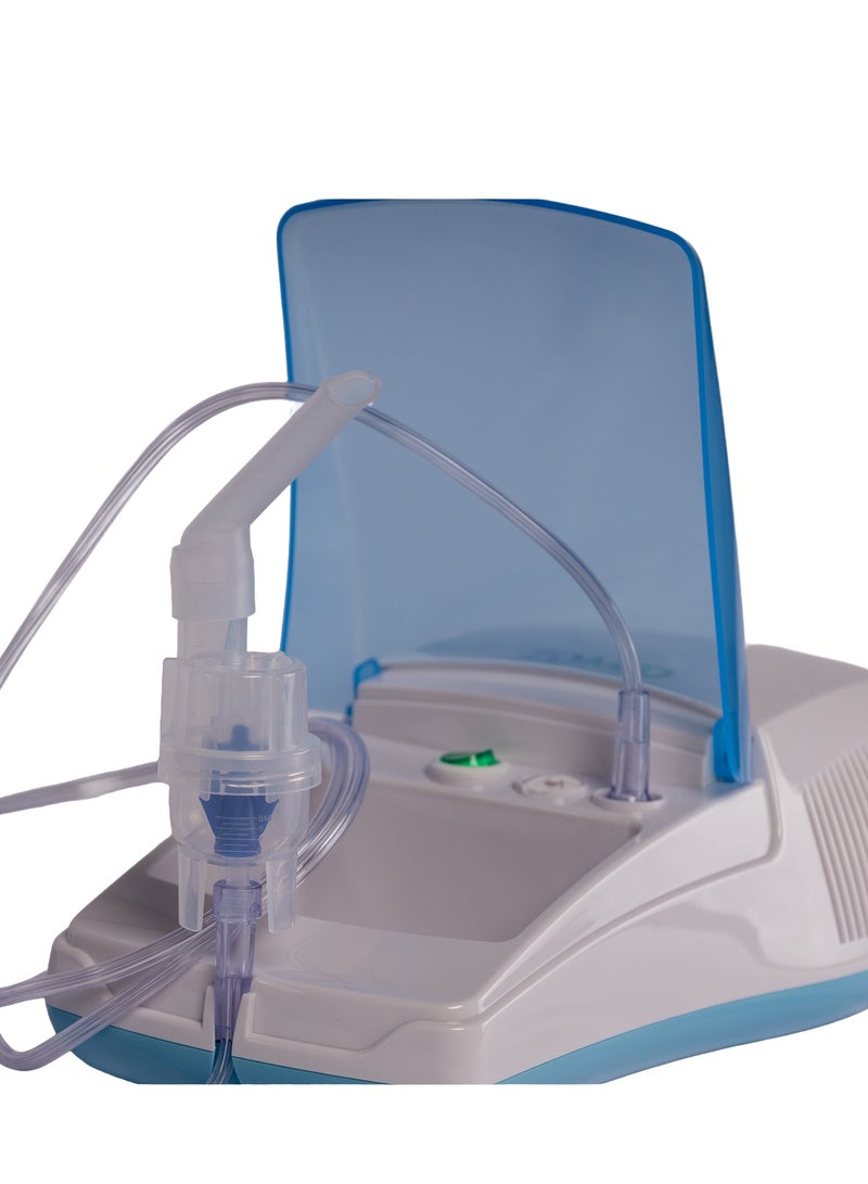 زدميد ZidMed جهاز استنشاق ضاغط – جهاز بخار منزلي مدمج وفعال للكبار والأطفال – علاج تنفسي موثوق به للربو والحساسية والمزيد – تصميم هادئ وسهل الاستخدام. - Image 3