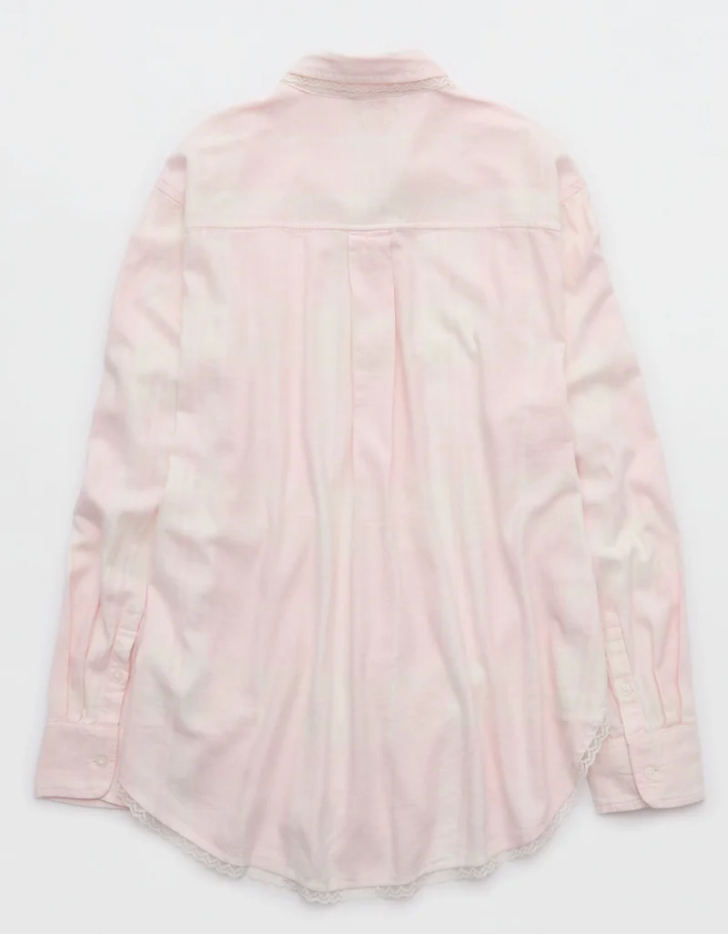 Aerie  Aerie Flannel Pajama Shirt for Women | Best Price UAE