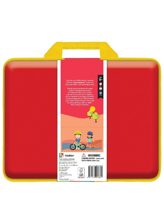 مجموعة أنشطة تهجئة هينكلر جونيور إكسبلوررز مع مكتب محمول - مجموعة تعليمية ممتعة للأطفال - Image 5