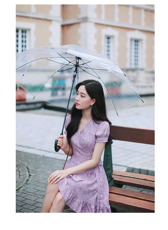 Generic - A transparent umbrella to enjoy the spring and rain weather - Image 1