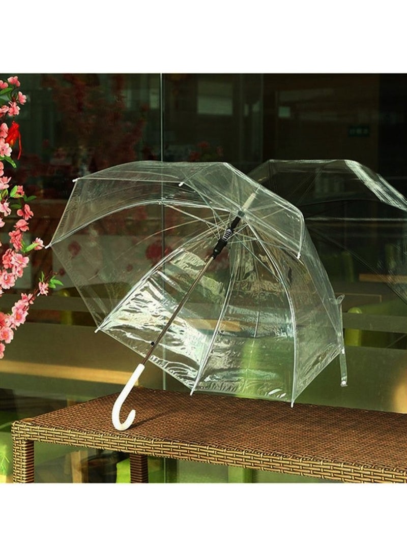 Generic - A transparent umbrella to enjoy the spring and rain weather - Image 1