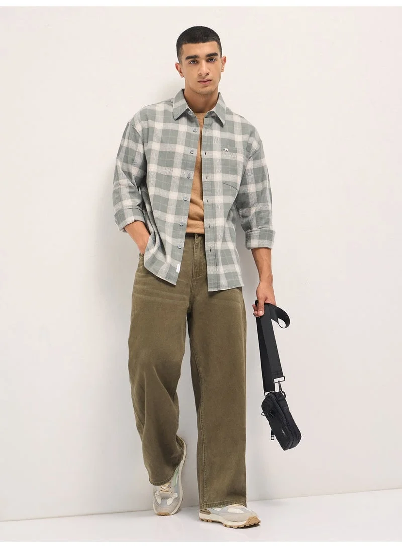 THE BEAR HOUSE  Men’s Trendy Shacket for All Seasons | Casual Overshirt Jacket for Men | Versatile Outerwear Layer for Office, Streetwear & Travel | Modern Smart Look for Everyday Outfits for Men | Best Price UAE