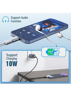Generic Lightning Male to USB C Female Adapter, Lightning Male to USB A Female OTG Audio Adapter  - Image 4