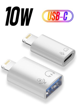 Lightning Male to USB C Female Adapter, Lightning Male to USB A Female OTG Audio Adapter - pzsku/Z79044529AE340DBFEE46Z/45/_/1738266786/cd7226fb-5577-42dc-80a9-3dda364e86d0