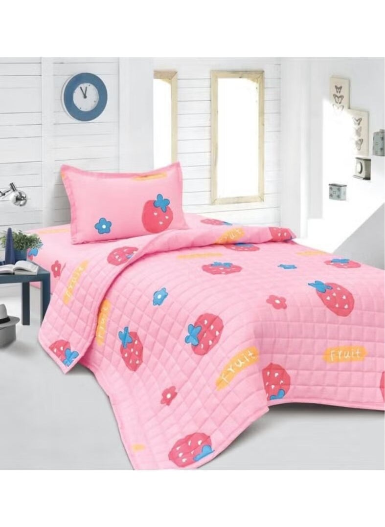Ming Li Compressed bed comforter set consisting of 3 pieces, children's drawings  - Image 1