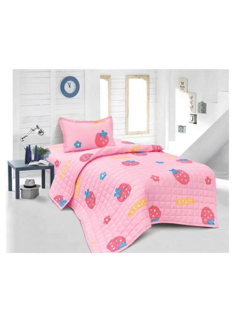 Ming Li Compressed bed comforter set consisting of 3 pieces, children's drawings  - Image 2