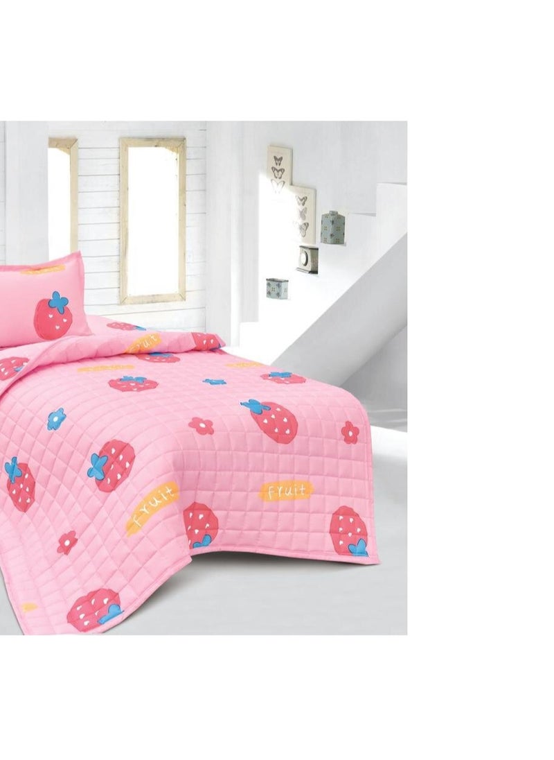 Ming Li Compressed bed comforter set consisting of 3 pieces, children's drawings  - Image 3