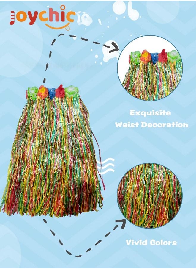 Joychic - Hawaiian Luau Hula Skirt Costume Beach Dance Dress - Image 1