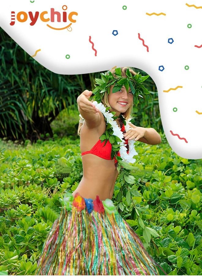 Joychic - Hawaiian Luau Hula Skirt Costume Beach Dance Dress - Image 1