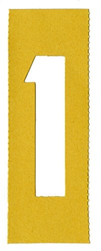 Chartpak Letter and Number Painting Stencils, A-Z and 0-9, 3 Inches H, 35 per Pack (01560) - Image 3