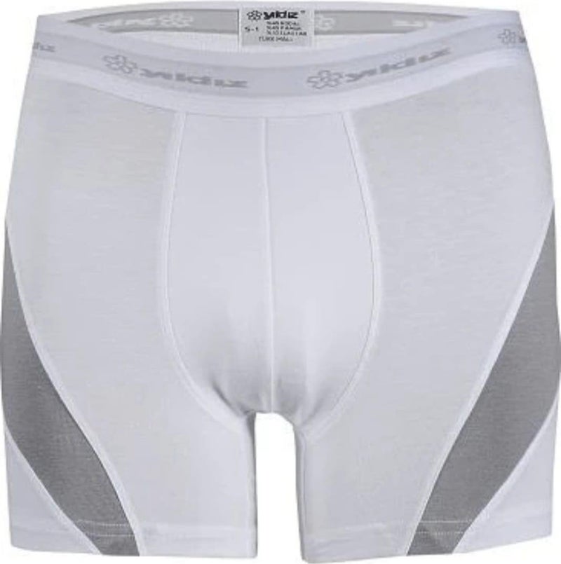 Yıldız Yildiz 115 Men's White Comfort Modal Boxer 3 Pieces  - Image 2