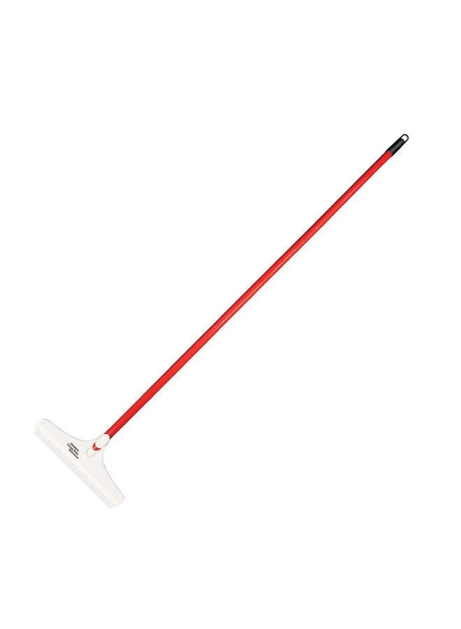 ROBERTS 12" Carpet Rake and Groomer with 51" Handle - Image 1