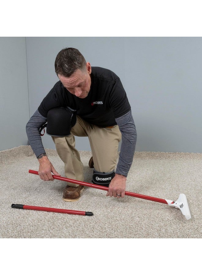 ROBERTS 12" Carpet Rake and Groomer with 51" Handle - Image 4