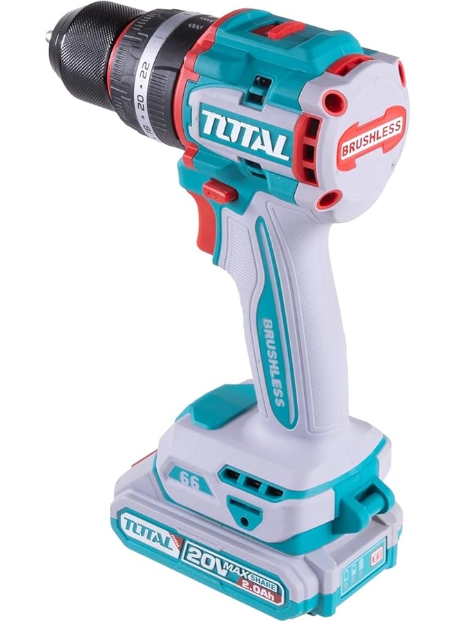 Total Tools Compact Brushless Cordless Impact Drill Tidli20668 - Image 3