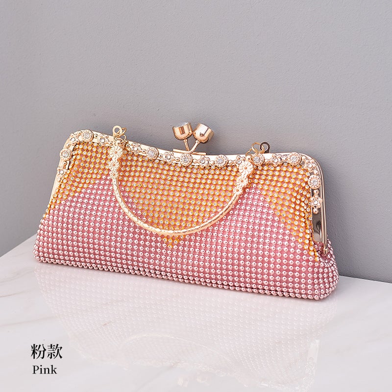 Rhinestone Evening Bag Ladies Clutch Bag Fashion Crossbody Bag New All-Match Evening Dress Bag For Women - Image 1