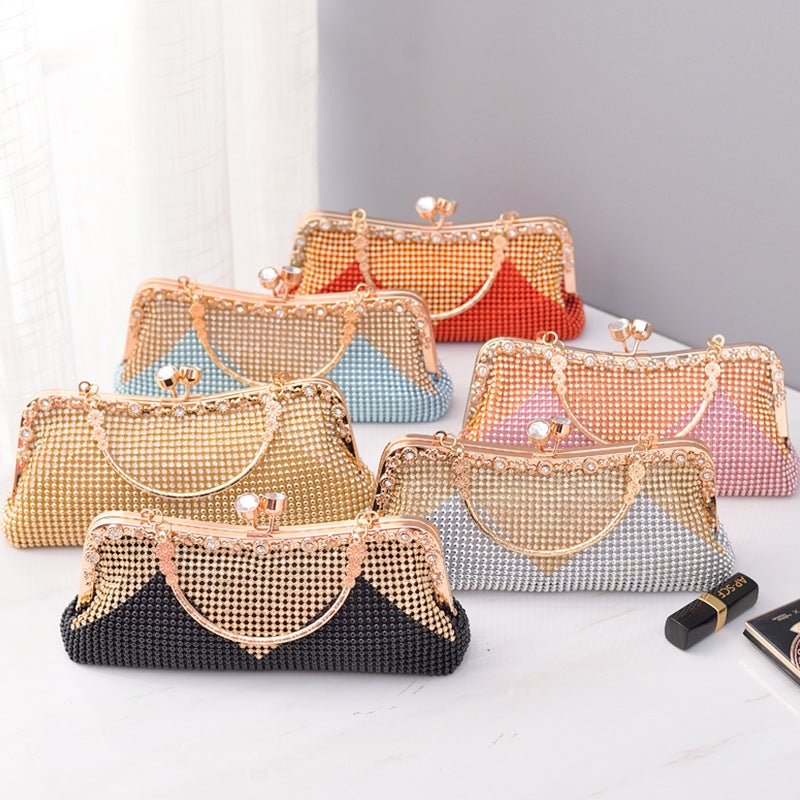Rhinestone Evening Bag Ladies Clutch Bag Fashion Crossbody Bag New All-Match Evening Dress Bag For Women - Image 2