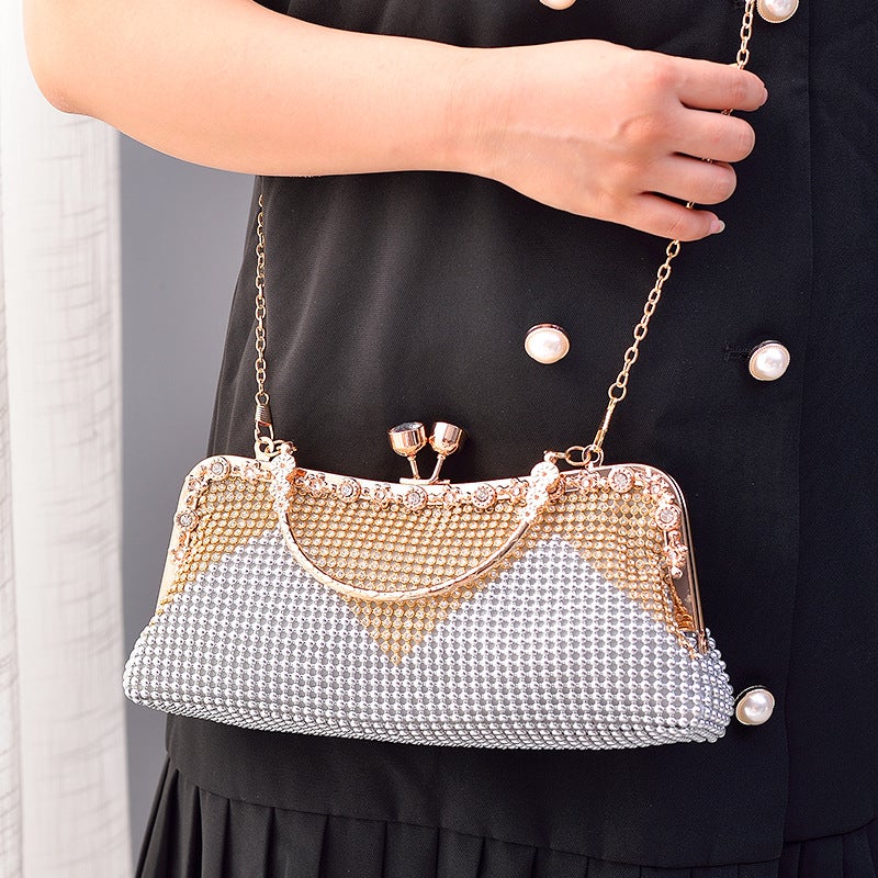 Rhinestone Evening Bag Ladies Clutch Bag Fashion Crossbody Bag New All-Match Evening Dress Bag For Women - Image 4