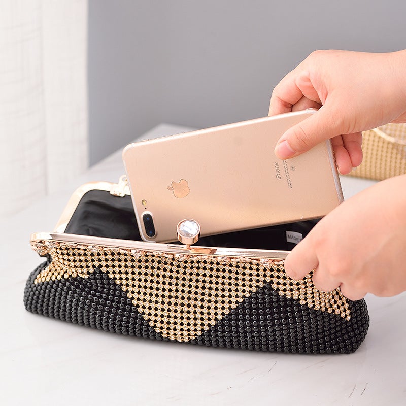 Rhinestone Evening Bag Ladies Clutch Bag Fashion Crossbody Bag New All-Match Evening Dress Bag For Women - Image 5