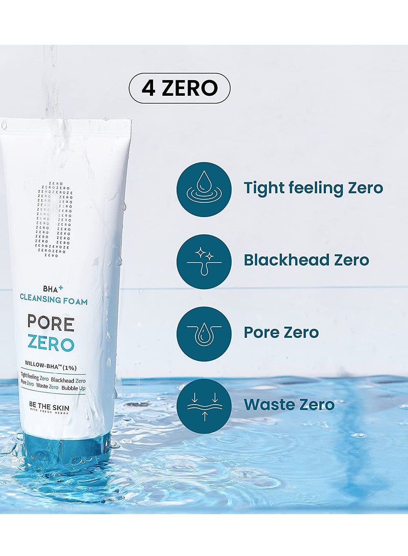 Be The Skin BHA Pore zero cleansing foam 150ml - Image 4
