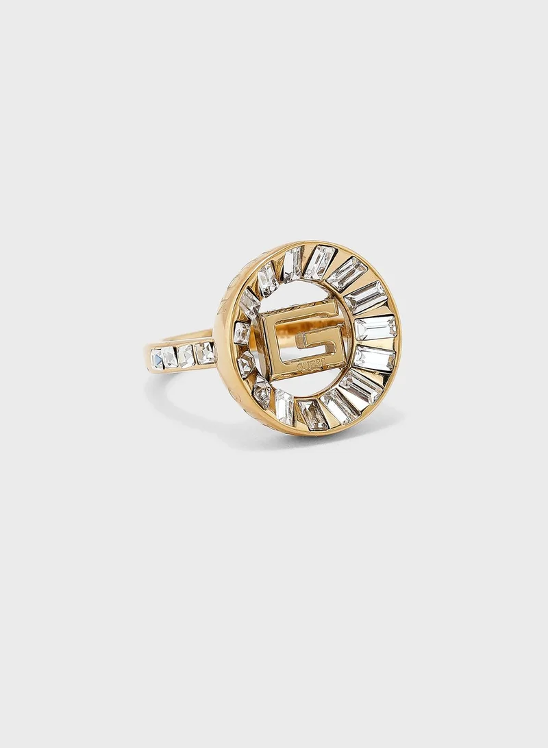 GUESS Baguette Ring