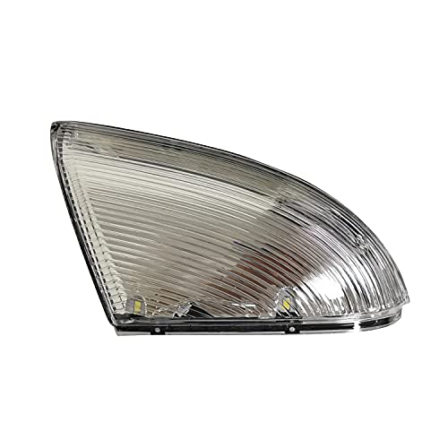 KYYET Front Left Driver Side Mirror Turn Signal Light Lamp Housing With Puddle Compatible with Dodge Ram 1500 2500 2009-2018 Replace# 68064949AA - Image 1