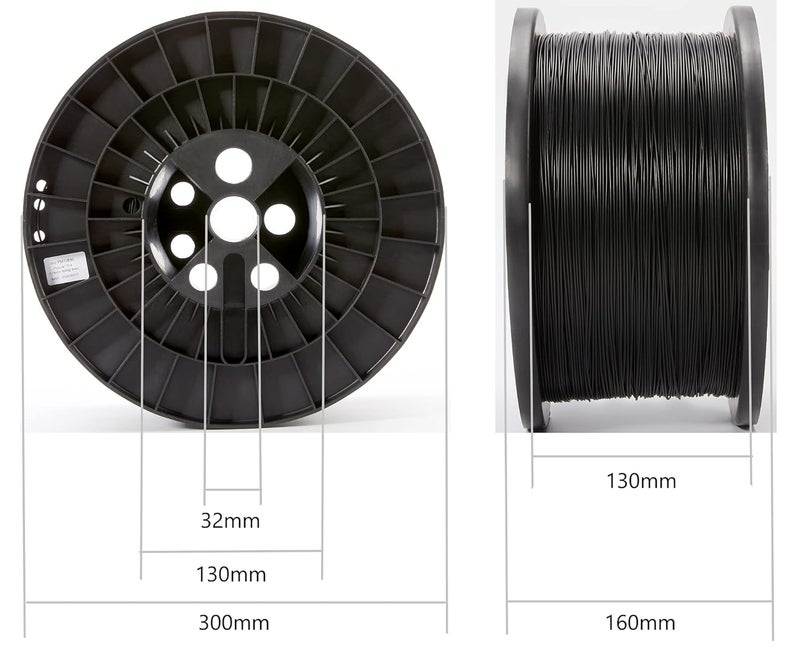 polymaker PLA Filament, Black 3D Printing PLA Filament 1.75mm 5kg - PolyLite 3D Printer PLA Filament, Dimensional Accuracy +/- 0.03mm, Compatible with Most 3D Printer, Black - Image 5