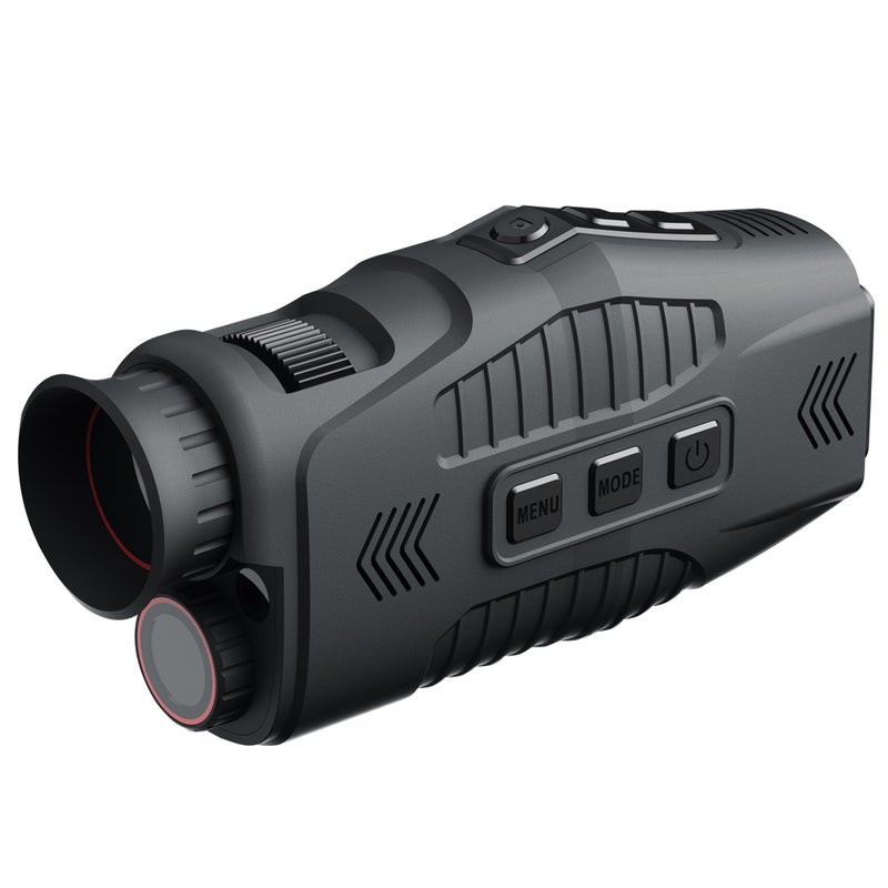 1080P Portable Monocular Infrared Night-Visions Device Day Night Use Photo Video Taking 5X Digital Zoom 300M Full Dark Viewing Distance for Outdoor Hunt Boating Journey - Image 1