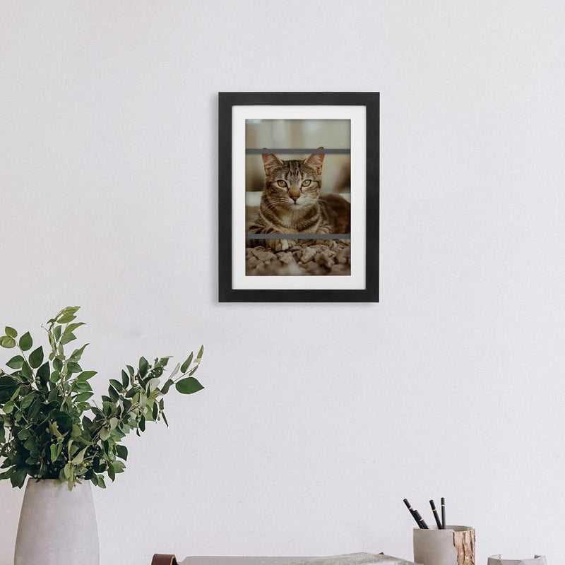 GALPADA Art Wall Picture Frame A4 Size Painting Display Frame with Flip Cover DIY Photo Holder for Home Decoration - Image 5