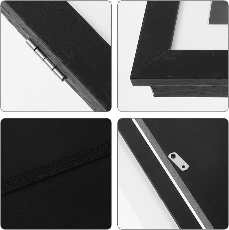 GALPADA Art Wall Picture Frame A4 Size Painting Display Frame with Flip Cover DIY Photo Holder for Home Decoration - Image 3