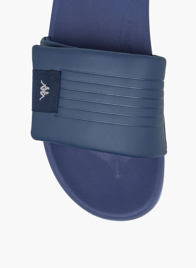 Kappa Men's Logo Detail Slides