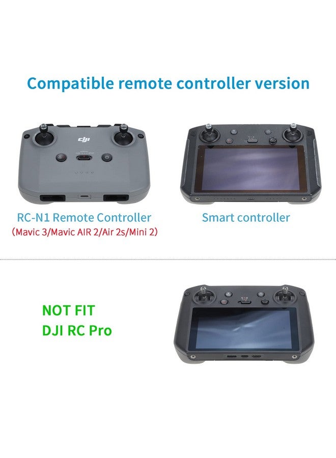 Hanatora Rc-N3/N1/N2/N1C Extension Remote Controller Stick Joysticks For Dji Neo,Mavic 3 Classic,Mini 4K/2/2 Se/3/3/4 Pro,Air 3S/3/2S/Air 2,Smart Controller,Control Thumb Rocker Accessories - Image 2