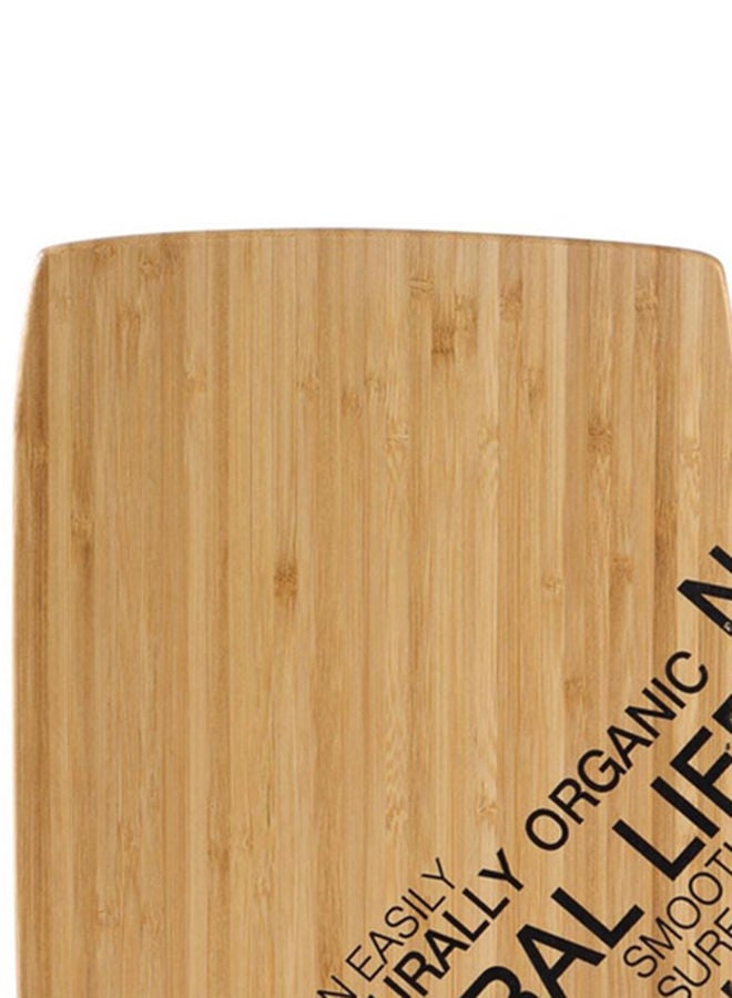 BERGNER Natural Rectangle Wooden Cutting Board 30x22cm - Image 2