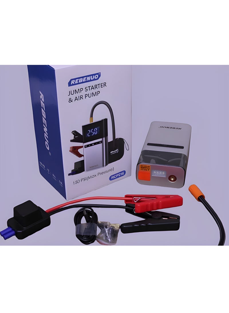 rebenuo Portable Electric Air Pump Compressor rcp216 - Image 3