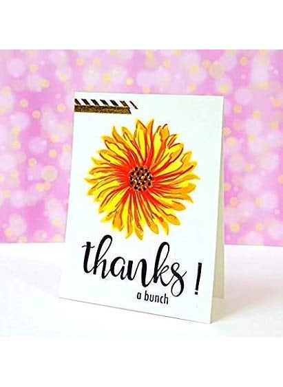 CrafTreat - CrafTreat Sunflower Stencils for Fabric - Rose, Poppy, Sunflower & Leaves (4 Pcs) - 6x6 Inches - Rose & Poppy Fabric Stencils - Image 1