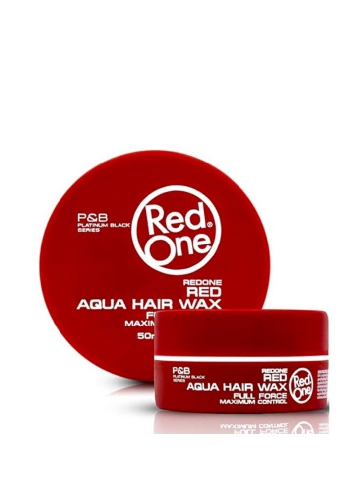 RED ONE RED AQUA HAIR WAX FULL FORCE 50 ML