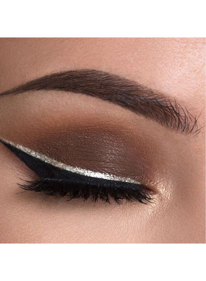 krayons Insta Dri Sparkling Eyeliner Waterproof Longlasting Silver 7Ml - Image 4